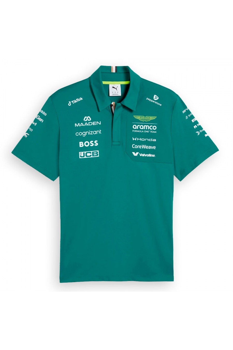 Officiële Aston Martin Aramco F1 Team 2026 Polo