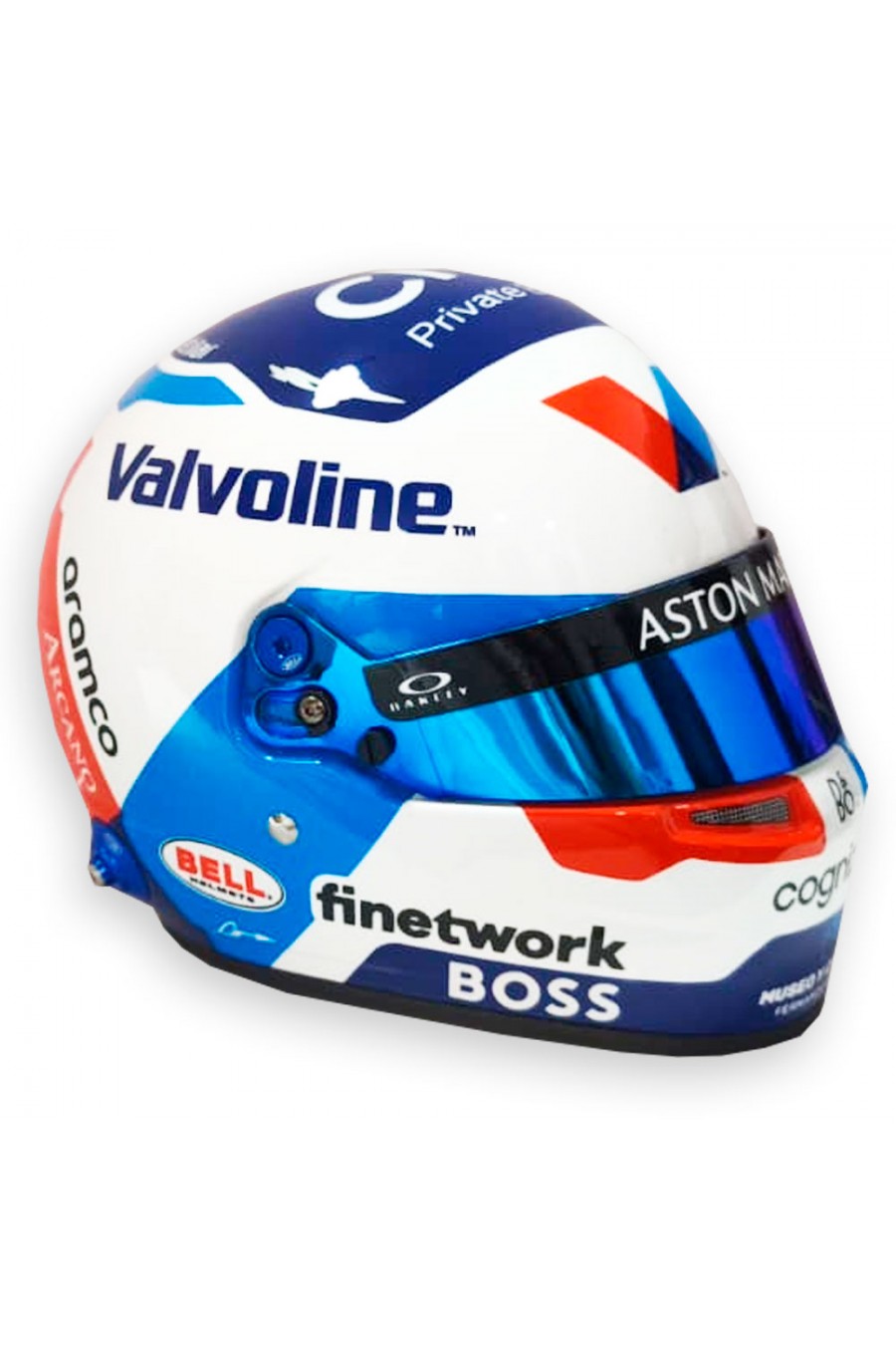 Mini casco 1:2 Fernando Alonso 'Monaco 2024'