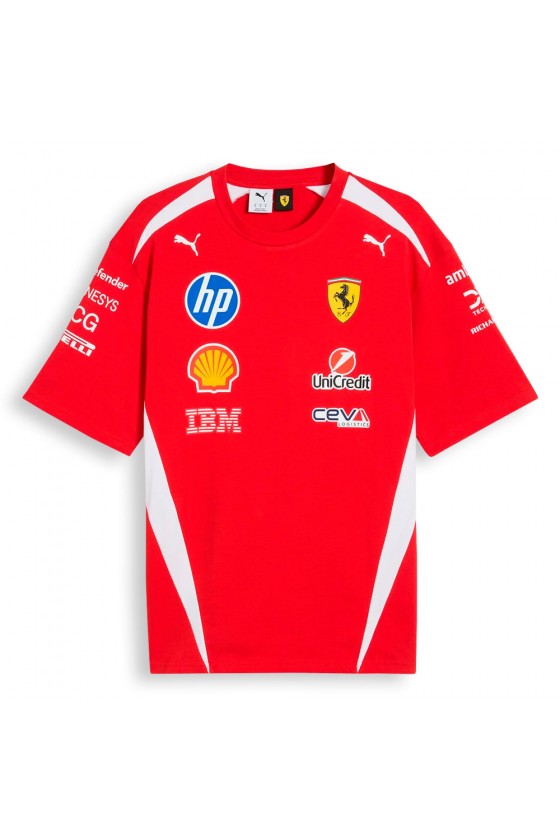 Official Scuderia Ferrari F1 2026 T-shirt - Drivers