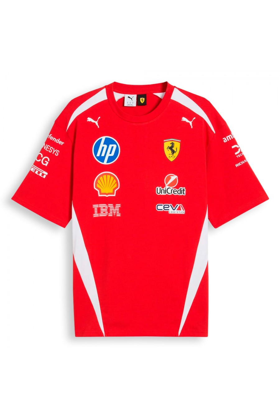 Official Scuderia Ferrari F1 2026 T-shirt - Drivers