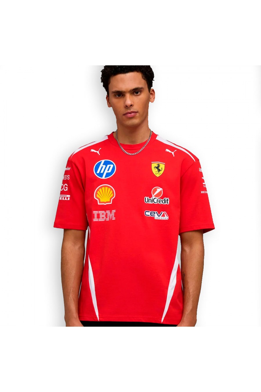 Camiseta oficial Scuderia Ferrari F1 2026 - Pilotos