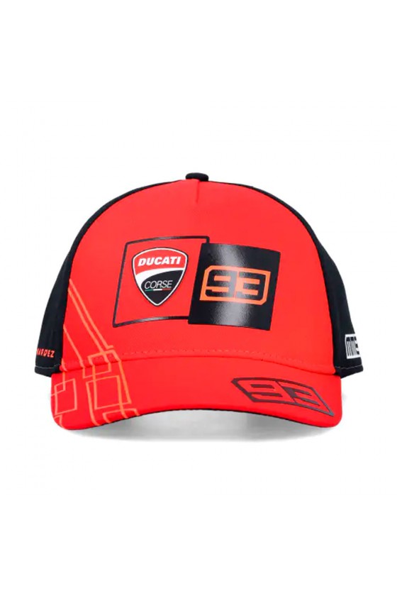 Officiële Marc Márquez pet 2026 - Ducati Corse nr. 93