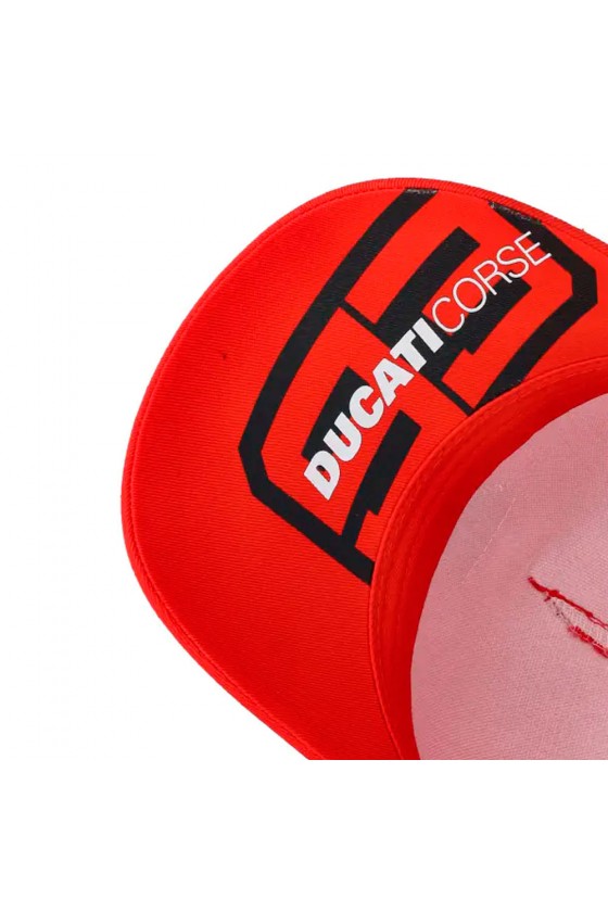 Officiële Marc Márquez-pet 2026 - Ducati Corse Total Red
