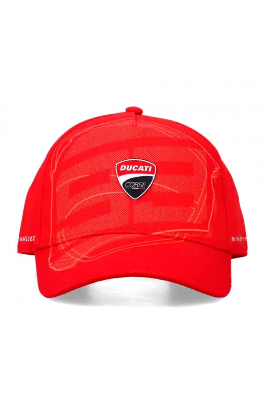 Officiële Marc Márquez-pet 2026 - Ducati Corse Total Red