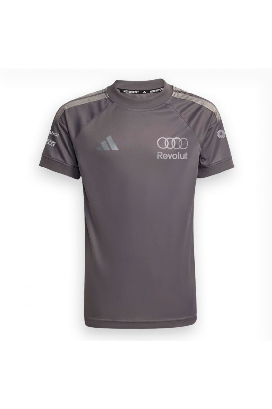 Audi F1 Team – Official 2026 Jersey – 'Slate Grey' Silver Logos