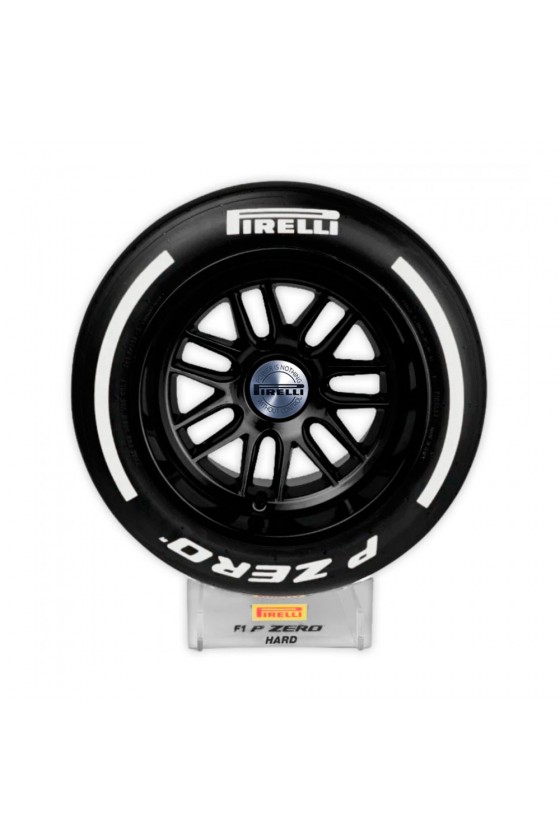 Miniature 1:2 Pirelli F1 Hard Tire