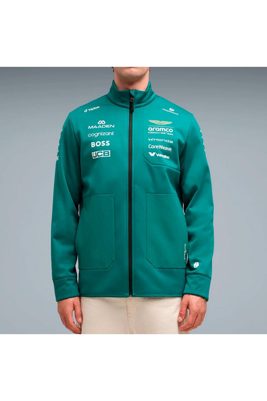 Veste softshell officielle de l'équipe Aston Martin Racing 2026