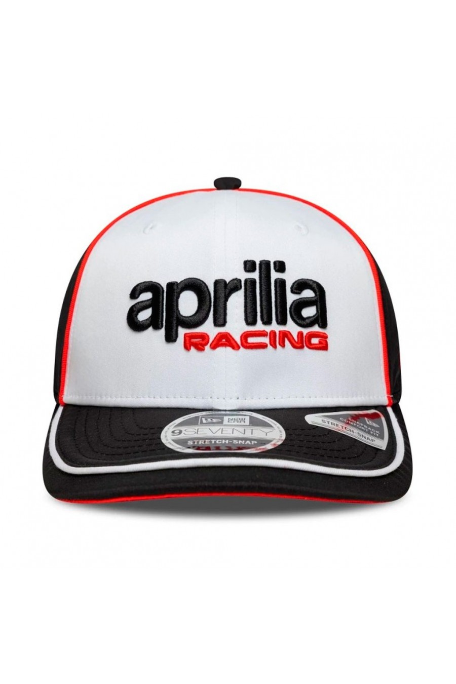 Cappellino Aprilia 9SEVENTY con logo elasticizzato e chiusura a