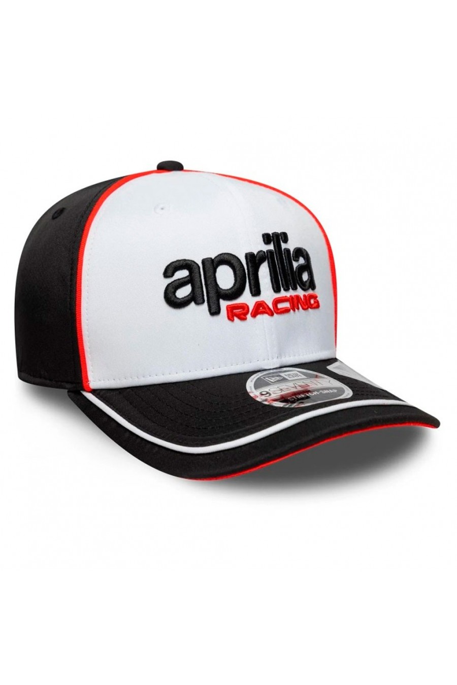Aprilia 9SEVENTY Logo Stretch Snap Cap Wit