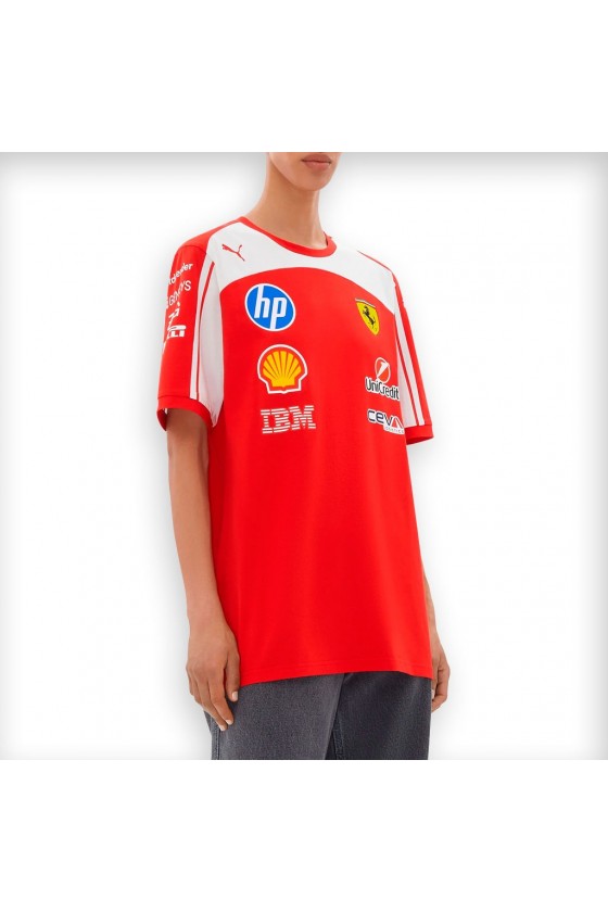 Offizielles Scuderia Ferrari F1 2026 T-Shirt - Fahrer (Leclerc)