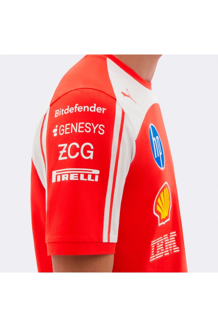 Maglietta ufficiale Scuderia Ferrari F1 2026 - Piloti (Hamilton)