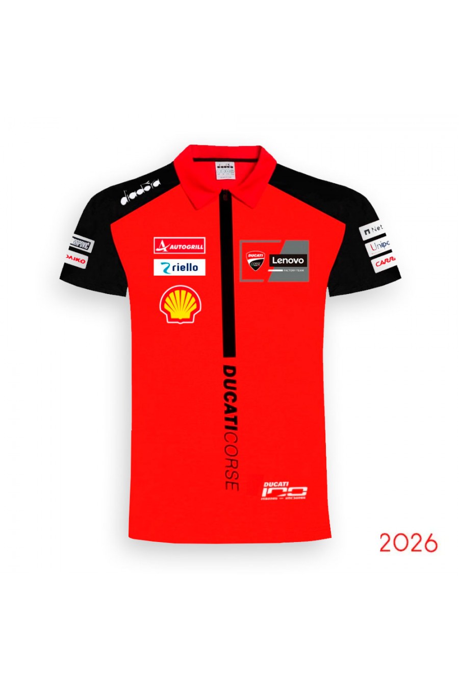 Polo Marc Márquez Team Ducati Lenovo 2026 – Oficial MotoGP