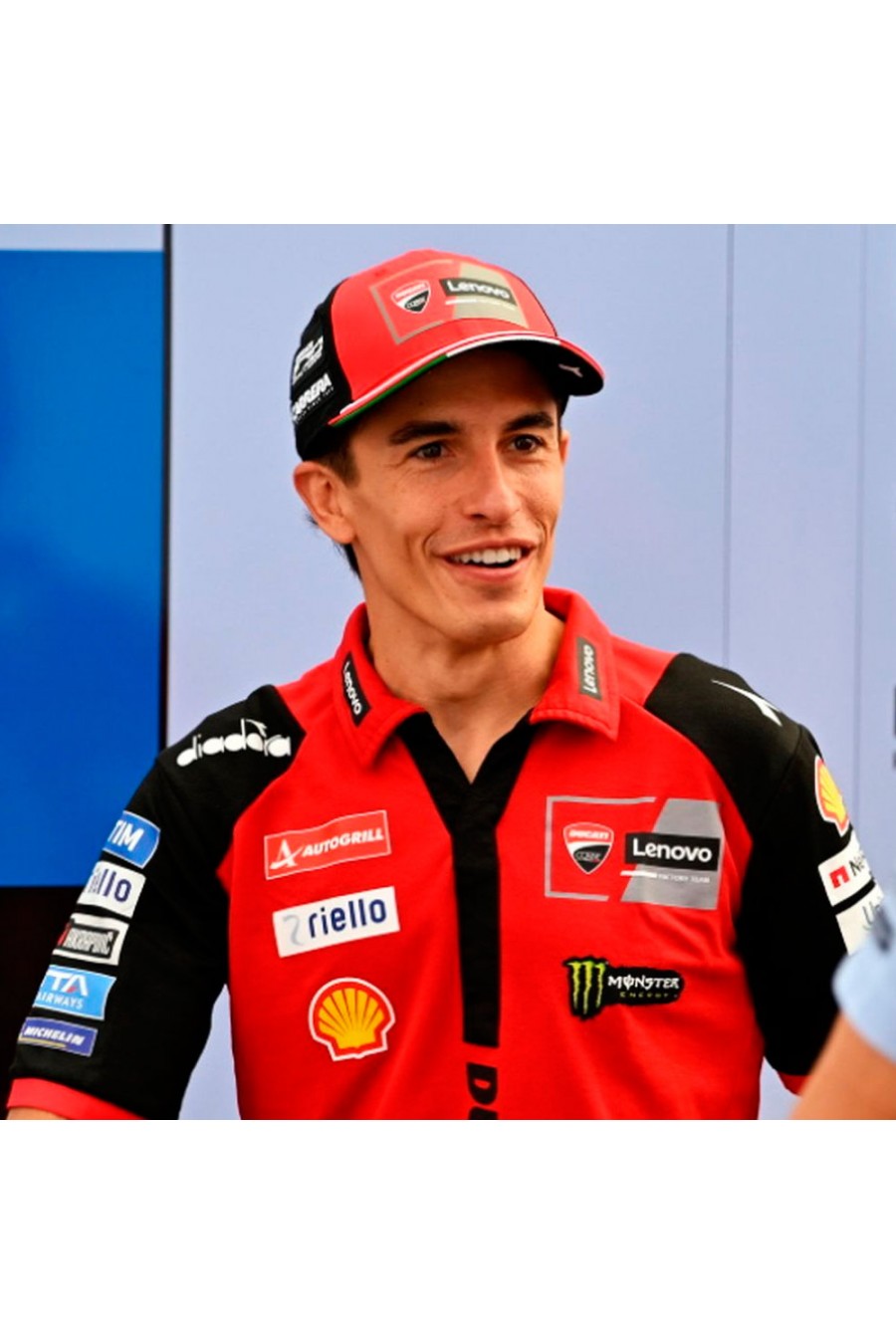 Marc Márquez Team Ducati Lenovo 2026 Polo – MotoGP Officieel
