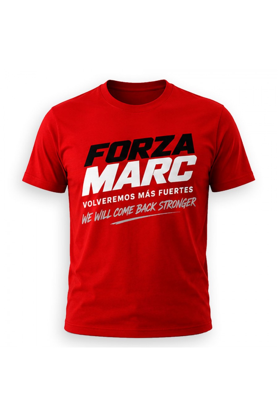 Marquez FORZA MARC Trikot – Wir werden stärker zurückkommen