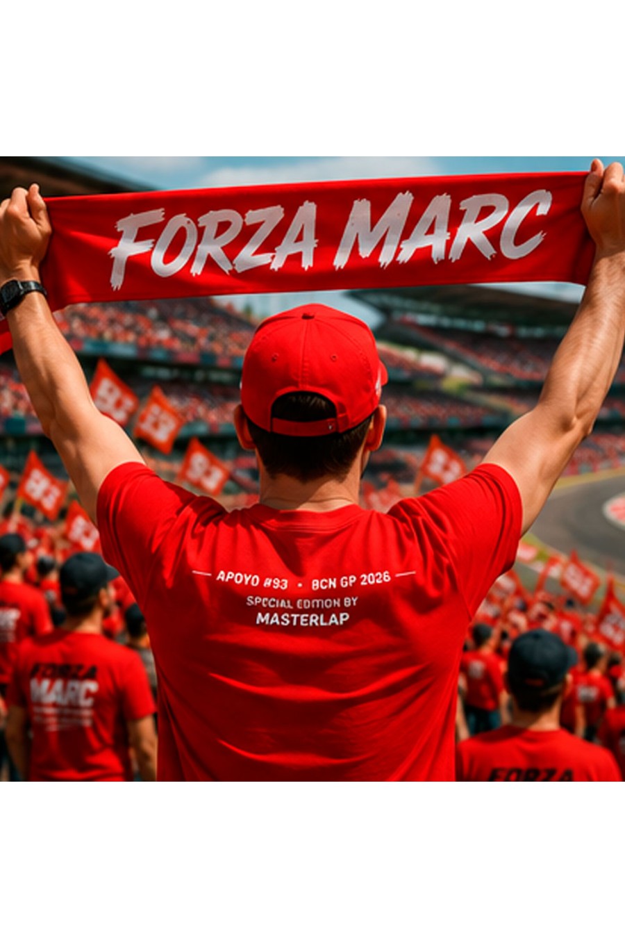 Camisa FORZA MARC de Márquez – Voltaremos mais fortes