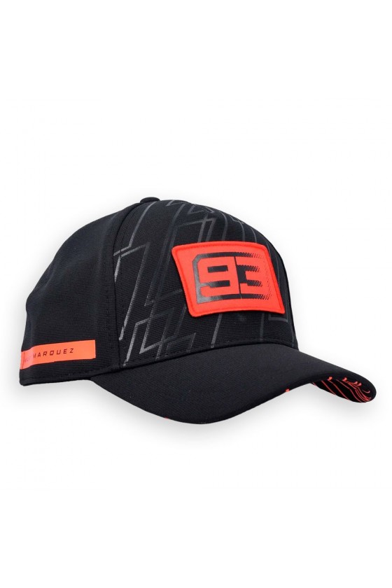 Marc Márquez Baseballkappe mit 93 Aufnäher – Offizieller MotoGP