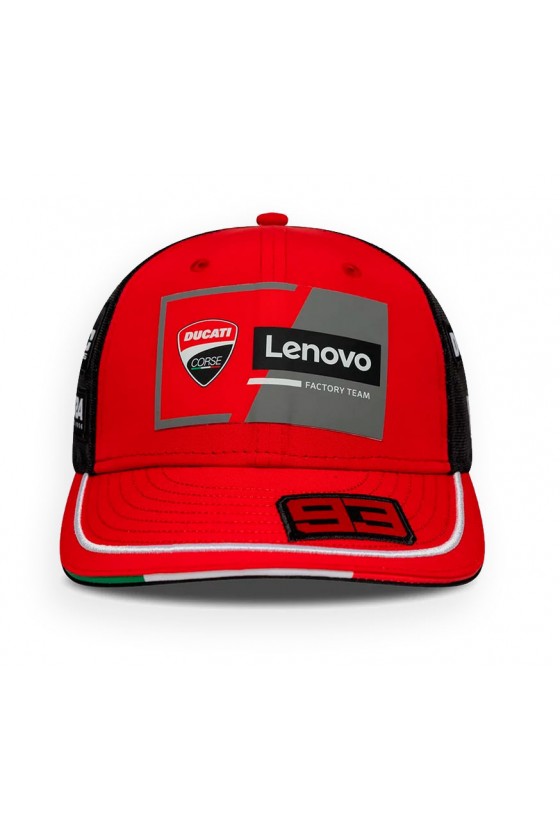Casquette Officielle Marc Márquez 93 Ducati Corse 2026