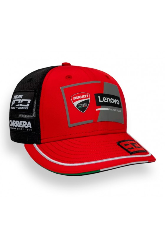 Casquette Officielle Marc Márquez 93 Ducati Corse 2026