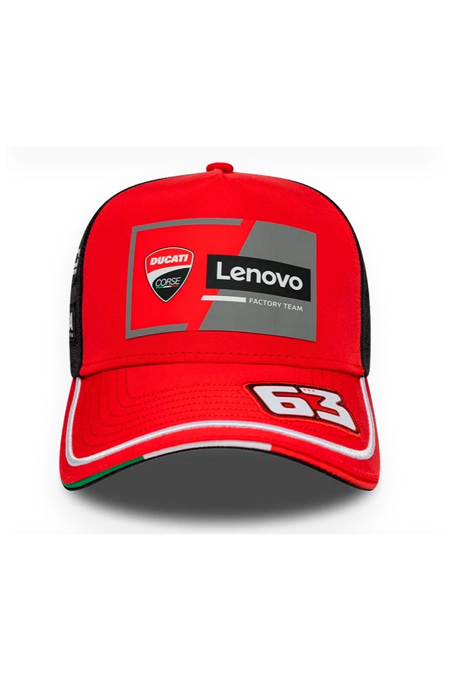 Gorra Oficial Pecco Bagnaia 63 Ducati Corse 2026