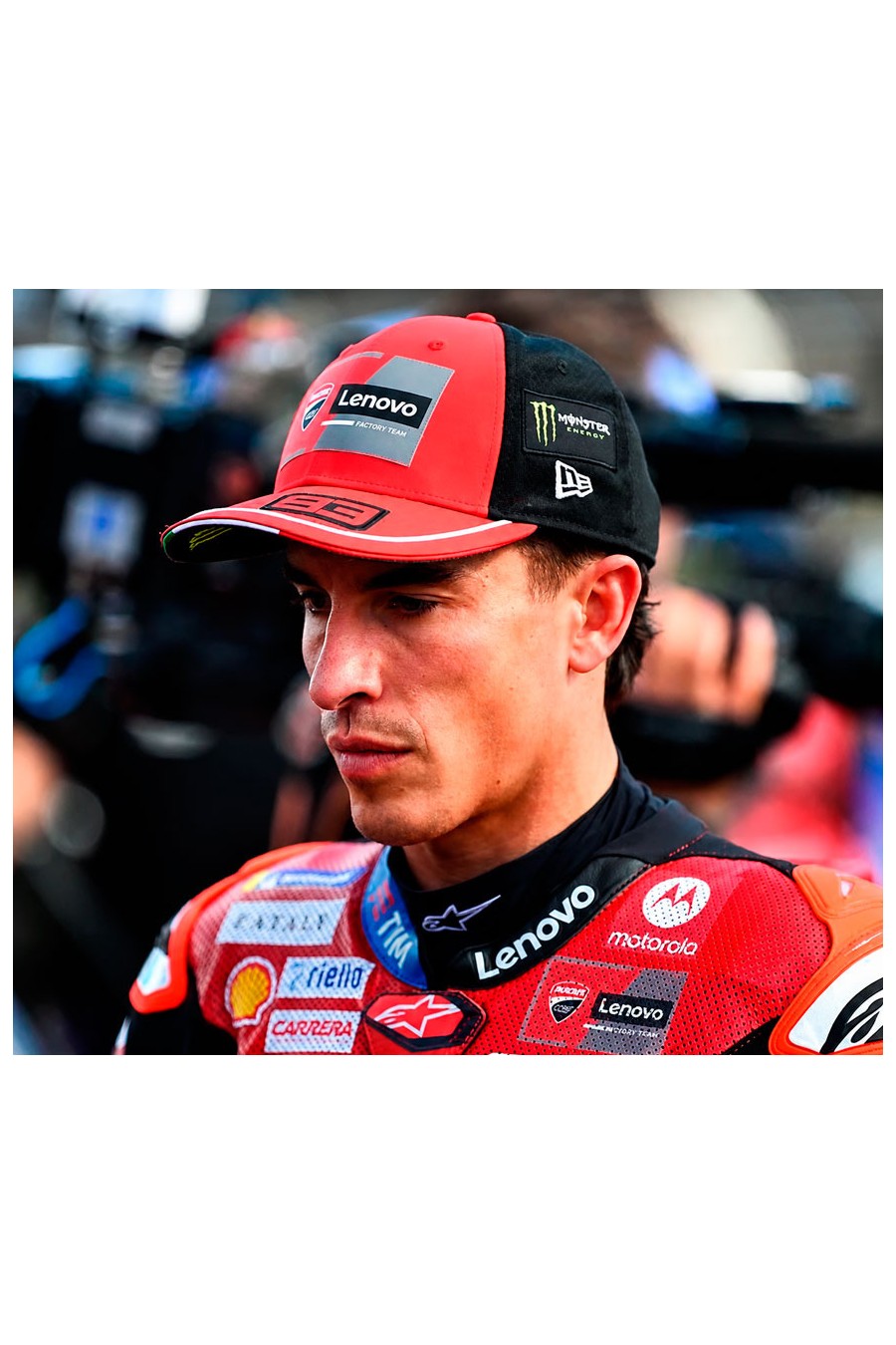 Offizielle Marc Márquez 93 Ducati Corse 2026 Kappe