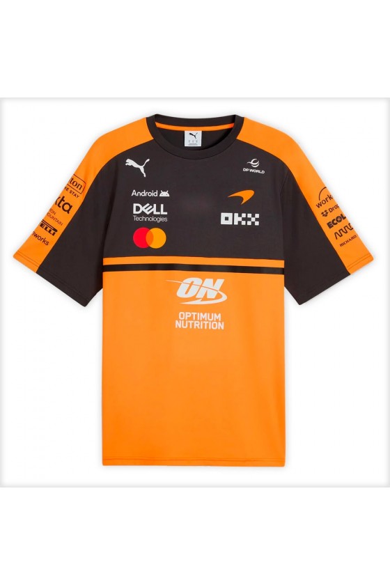 T-shirt officiel McLaren F1 Papaya 2026