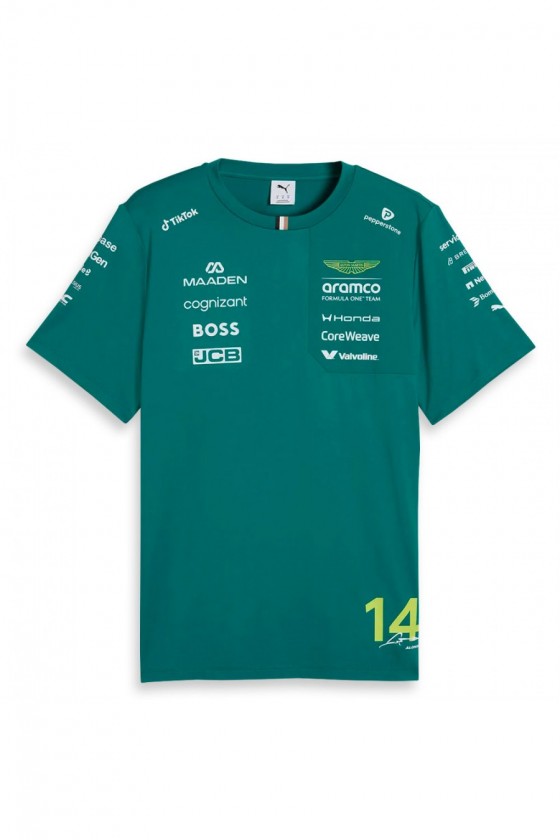 Official Fernando Alonso Aston Martin F1 2026 Children's T-shirt