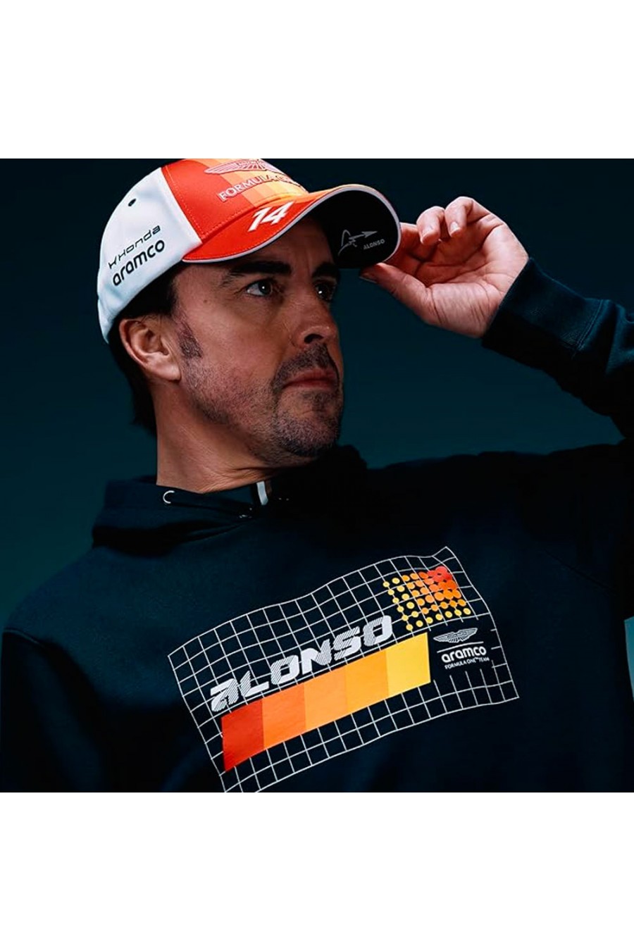 Offizielle Fernando Alonso Aston Martin F1 Kappe -