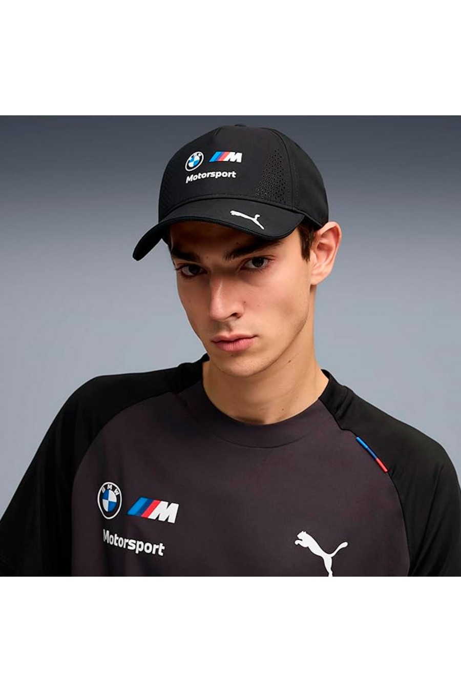 Boné original da equipe BMW Motorsport 2026 - Coleção oficial