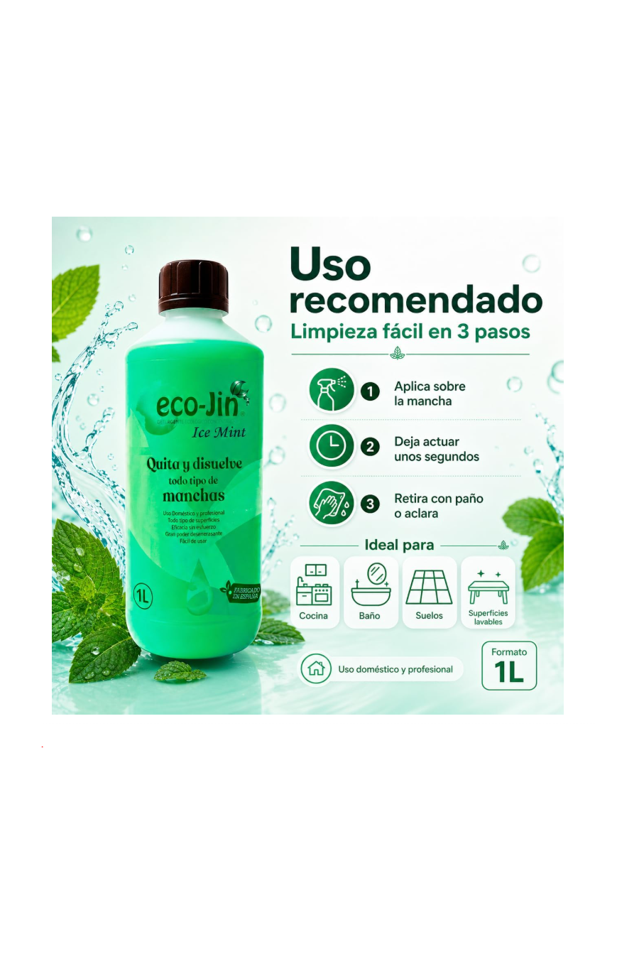 copy of 3 x Eco-Jin Spa 1L | Mehrzweck-Umweltreiniger