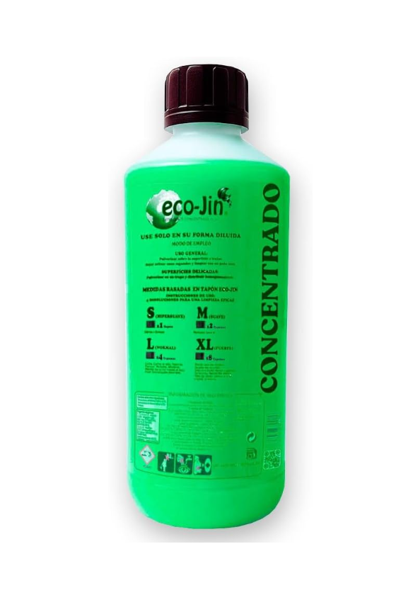Eco Jin Ice Mint 1L Detergente Ecológico Concentrado