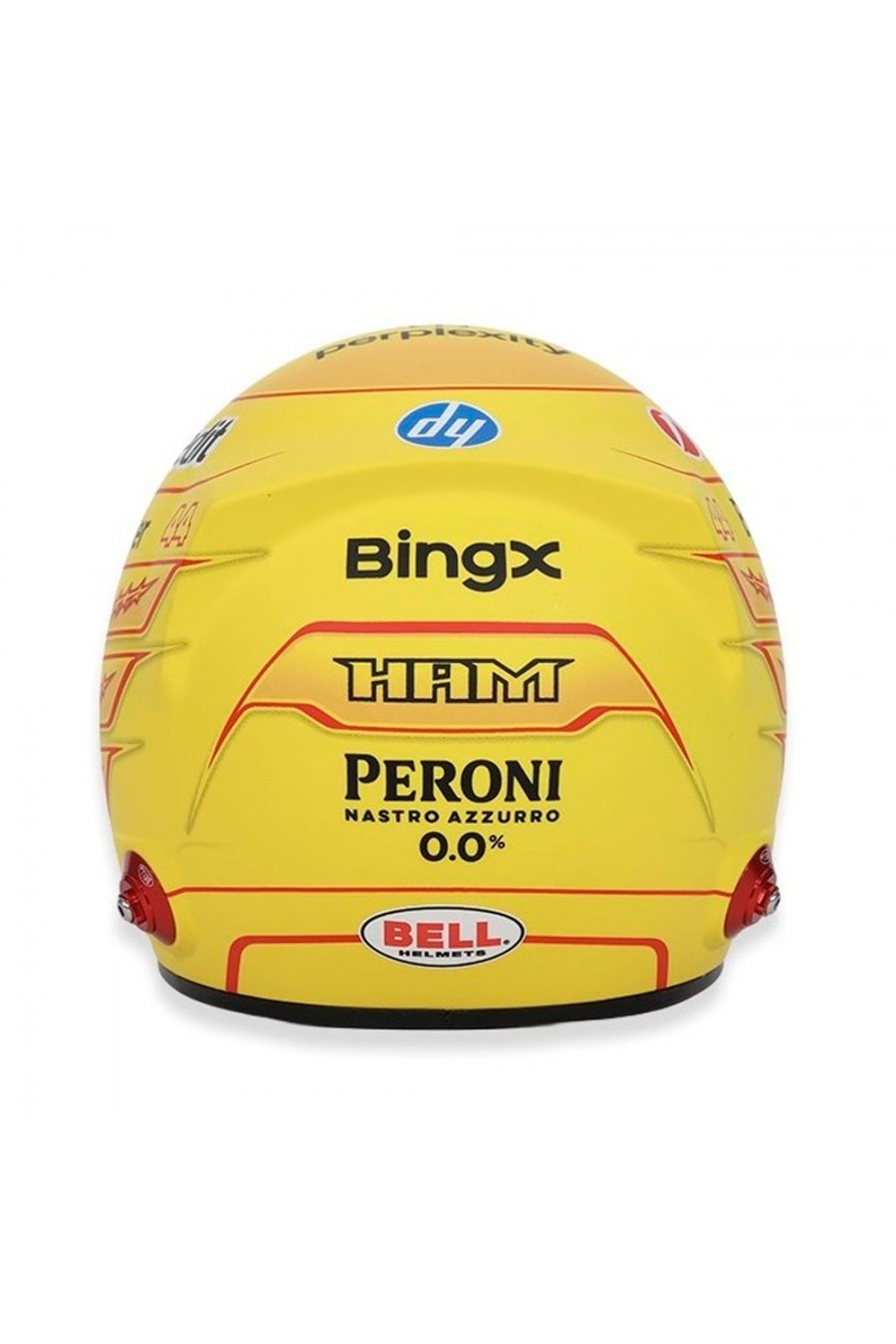 Mini Capacete 1:2 Lewis Hamilton Ferrari 2026