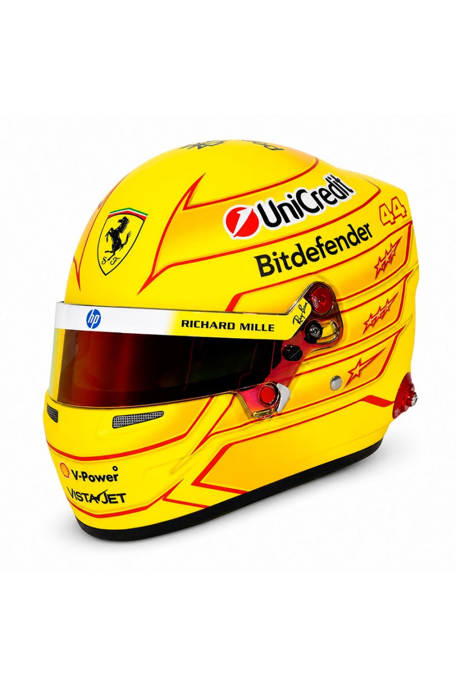 Mini -Helm 1:2 Lewis Hamilton Ferrari 2026