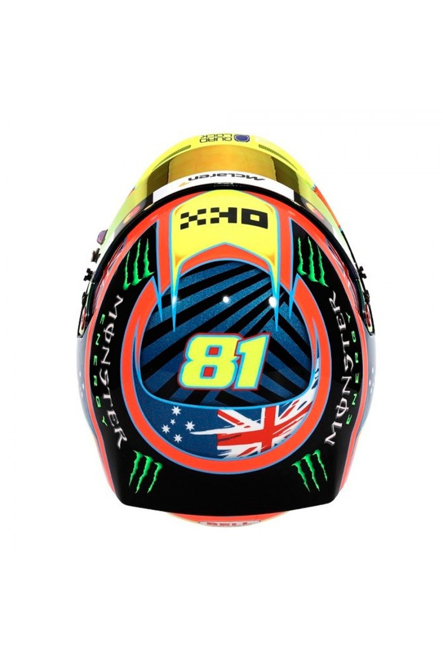 Casco Mini Helmet 1:2 Oscar Piastri 'McLaren 2026'