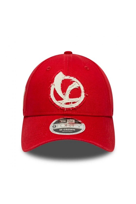 Vespa 80th Year 9FORTY M-Crown Red Cap