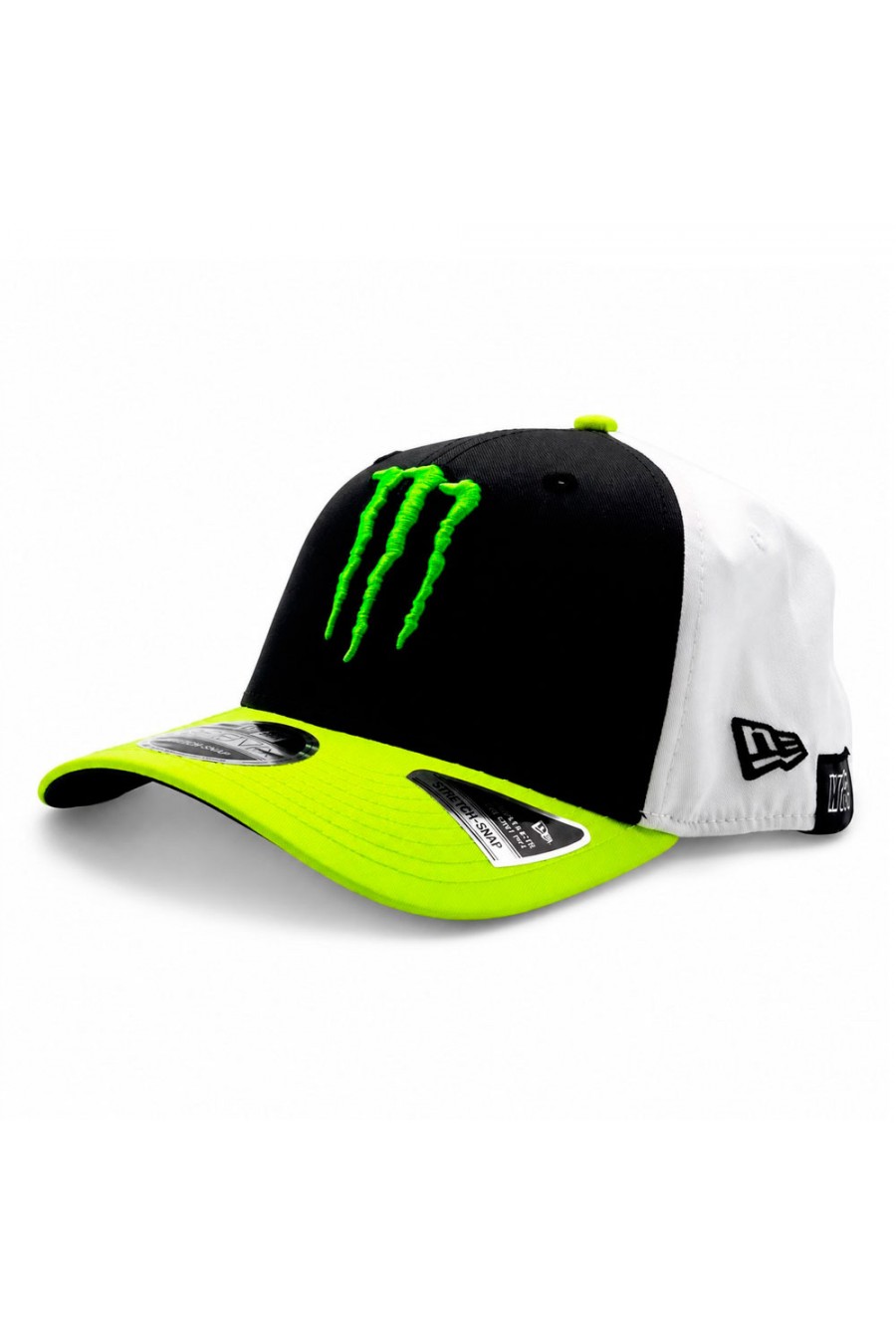 Gorra Monster WRT Blanca/Negra Rossi