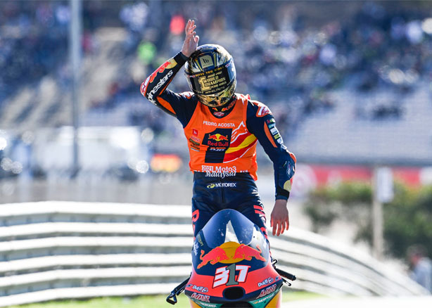 Pedro Acosta, Campeón del Mundo de Moto3